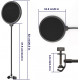 Microphone Pop Filter
