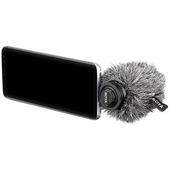 BOYA BY-DM100 Digital Stereo Cardioid Condenser Microphone Superb-Sound for Android USB Type-C Devices Recording BOYA BY-DM100 Digital Stereo Cardioid Condenser Microphone Superb-Sound for Android USB Type-C Devices Recording