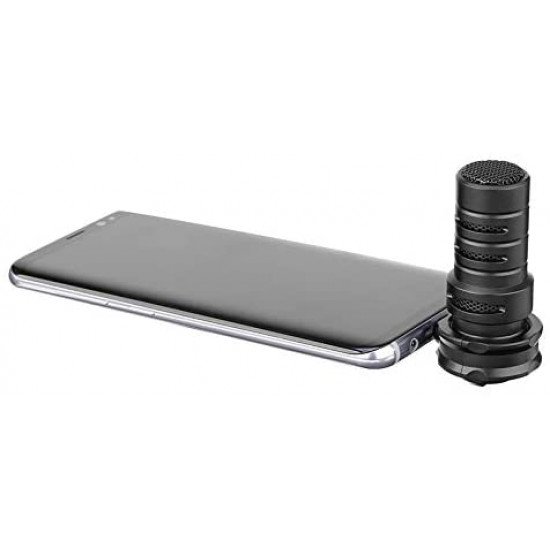 BOYA BY-DM100 Digital Stereo Cardioid Condenser Microphone Superb-Sound for Android USB Type-C Devices Recording BOYA BY-DM100 Digital Stereo Cardioid Condenser Microphone Superb-Sound for Android USB Type-C Devices Recording