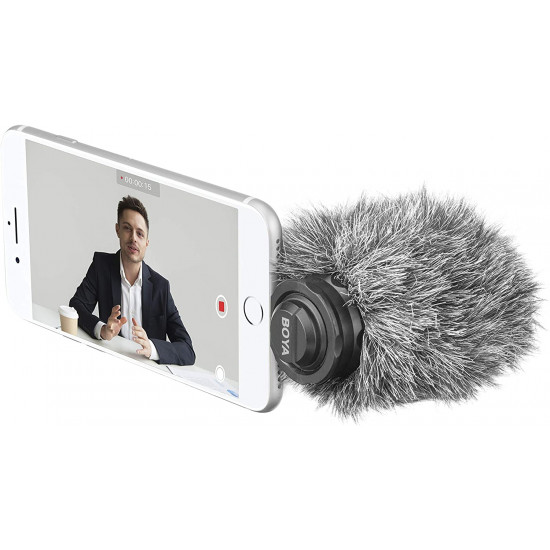 BOYA BY-DM200 Lightning Digital Mono Microphone for iOS devices BOYA BY-DM200 Lightning Digital Mono Microphone for iOS devices