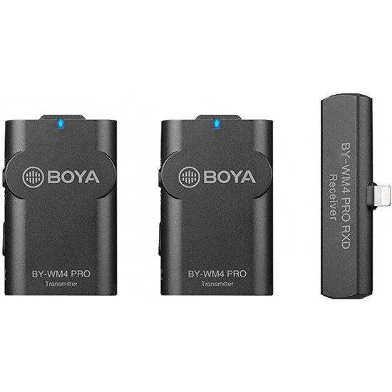 BOYA BY-WM4 PRO-K4 2.4G Wireless Microphone System