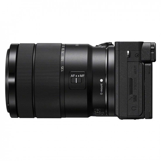 Sony Alpha a6600 Mirrorless Camera With E 18-135mm f3.5-5.6 OSS Lens 24.2MP With Tilt Touchscreen, Built-in Wi-Fi And Bluetooth, Black Sony Alpha a6600 Mirrorless Camera With E 18-135mm f3.5-5.6 OSS Lens 24.2MP With Tilt Touchscreen, Built-in Wi-Fi And Bluetooth, Black