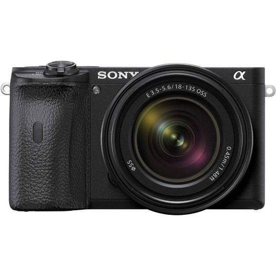 Sony Alpha a6600 Mirrorless Camera With E 18-135mm f3.5-5.6 OSS Lens 24.2MP With Tilt Touchscreen, Built-in Wi-Fi And Bluetooth, Black Sony Alpha a6600 Mirrorless Camera With E 18-135mm f3.5-5.6 OSS Lens 24.2MP With Tilt Touchscreen, Built-in Wi-Fi And Bluetooth, Black