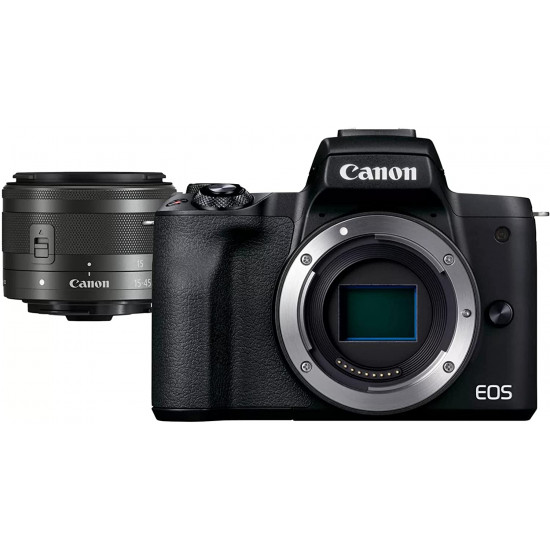 Canon EOS M50 Mark II EF-M 15-45mm IS STM Kit Black Canon EOS M50 Mark II EF-M 15-45mm IS STM Kit Black