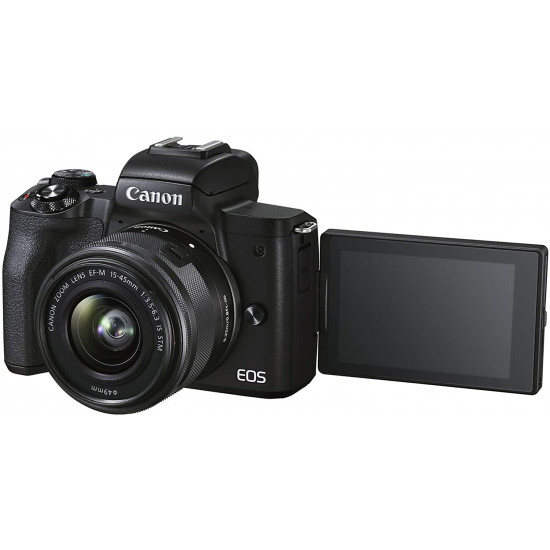 Canon EOS M50 Mark II EF-M 15-45mm IS STM Kit Black Canon EOS M50 Mark II EF-M 15-45mm IS STM Kit Black