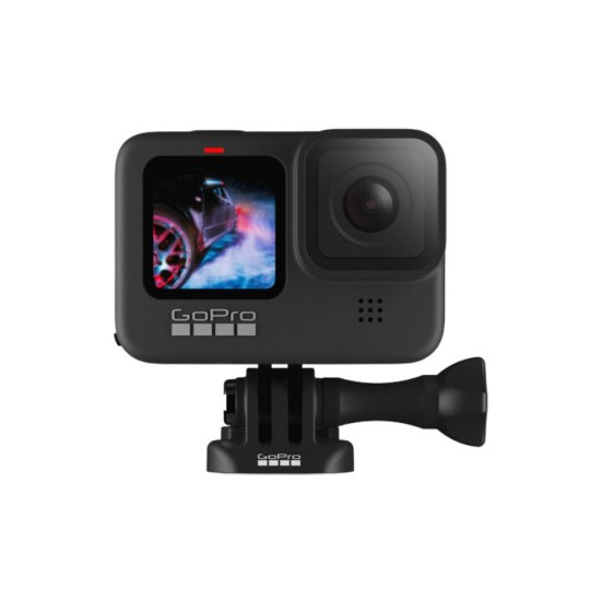 GoPro HERO9 Black Waterproof Action Camera with Touch Screen 5K Ultra HD Video 20MP Photos + Extra Rechargeable Battery GoPro HERO9 Black Waterproof Action Camera with Touch Screen 5K Ultra HD Video 20MP Photos + Extra Rechargeable Battery