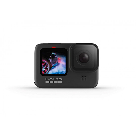 GoPro HERO9 Black Waterproof Action Camera with Touch Screen 5K Ultra HD Video 20MP Photos + Extra Rechargeable Battery GoPro HERO9 Black Waterproof Action Camera with Touch Screen 5K Ultra HD Video 20MP Photos + Extra Rechargeable Battery