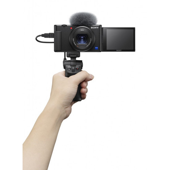 Sony ZV1 Digital Camera with Sony VCT SGR1 Shooting Grip