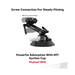 MOVMAX Suction Cup with 5" Bracket