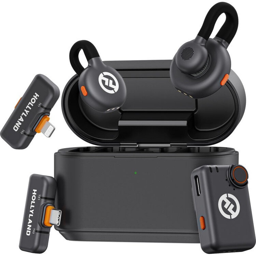 Hollyland LARK M2S Ultimate Combo 2-Person Wireless Microphone System