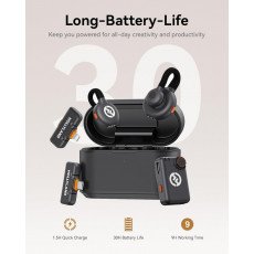 Hollyland LARK M2S Ultimate Combo 2-Person Wireless Microphone System