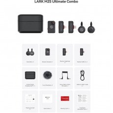 Hollyland LARK M2S Ultimate Combo 2-Person Wireless Microphone System