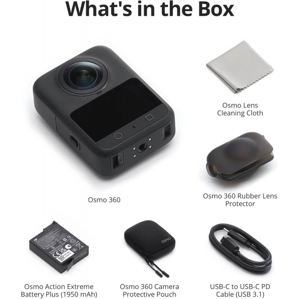 DJI Osmo 360 Action Camera Standard Combo DJI Osmo 360 Action Camera Standard Combo