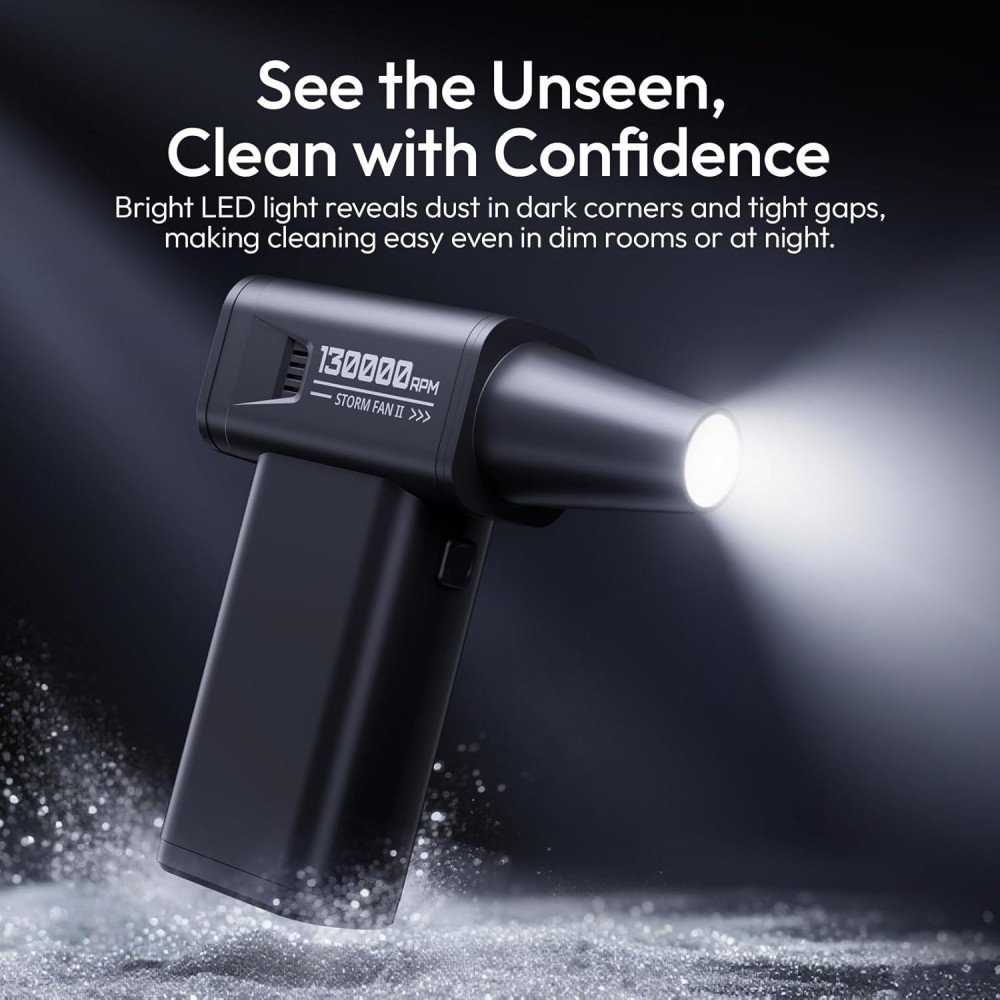 Ulanzi AD02 STORM Electric Air Duster Ulanzi AD02 STORM Electric Air Duster