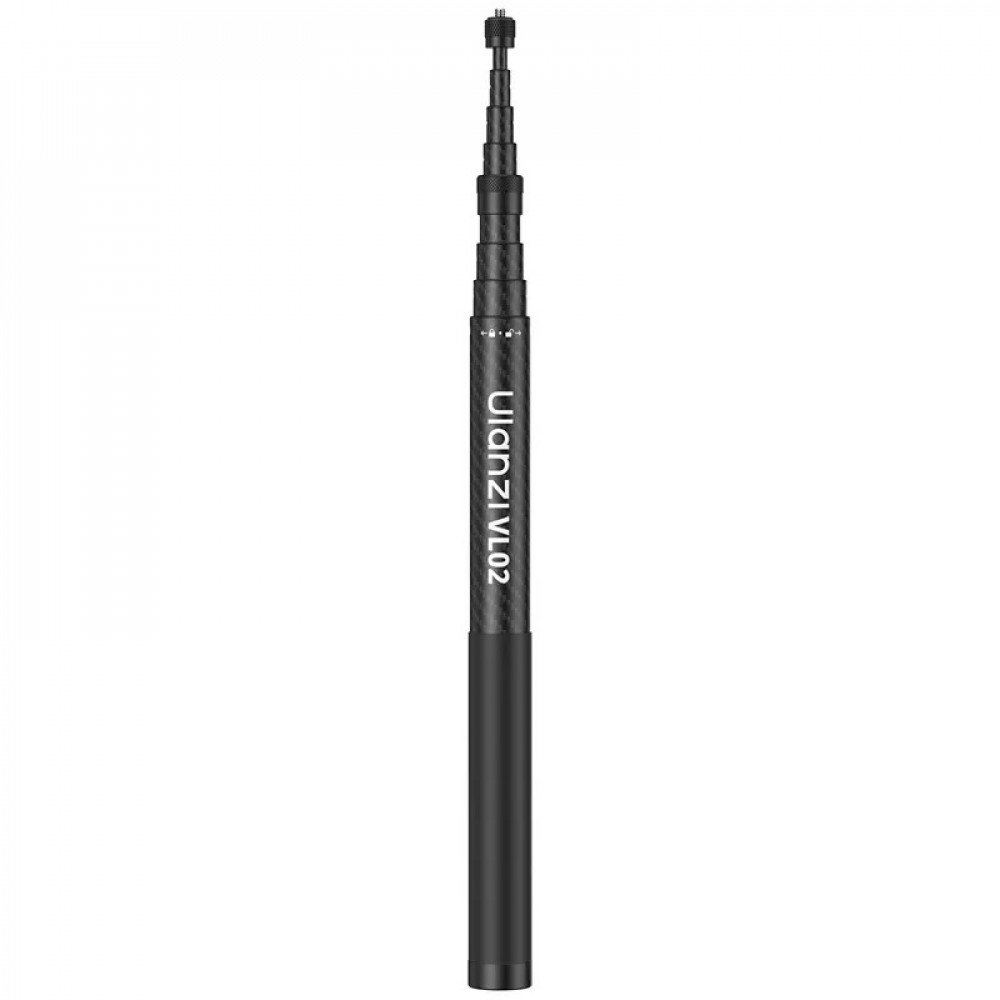 Ulanzi VL02 2.7M Carbon Fiber Selfie Stick Invisible Pole for GoPro Insta360 DJI Osmo Action Camera
