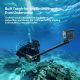 Ulanzi VL02 2.7M Carbon Fiber Selfie Stick Invisible Pole for GoPro Insta360 DJI Osmo Action Camera