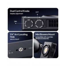 Ulanzi C01 100W Bi-Color Portable COB LED Video Light