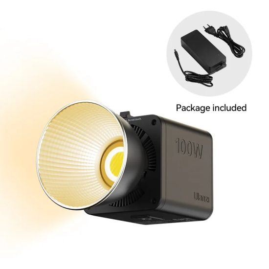 Ulanzi ML100Bi 100W Bi Color COB Video Light with Built-In Battery Ulanzi ML100Bi 100W Bi Color COB Video Light with Built-In Battery
