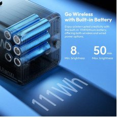 Ulanzi ML100Bi 100W Bi Color COB Video Light with Built-In Battery