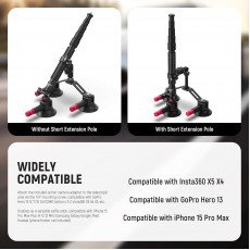 NEEWER CA065 Triple Suction Cup Camera Car Mount NEEWER CA065 Triple Suction Cup Camera Car Mount