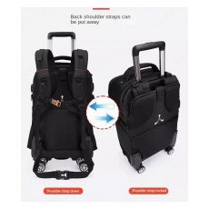 Camera Trolley Backpack with Wheels Professional DSLR Travel Bag (45L) Camera Trolley Backpack with Wheels Professional DSLR Travel Bag (45L)