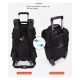 Camera Trolley Backpack with Wheels Professional DSLR Travel Bag (45L)
