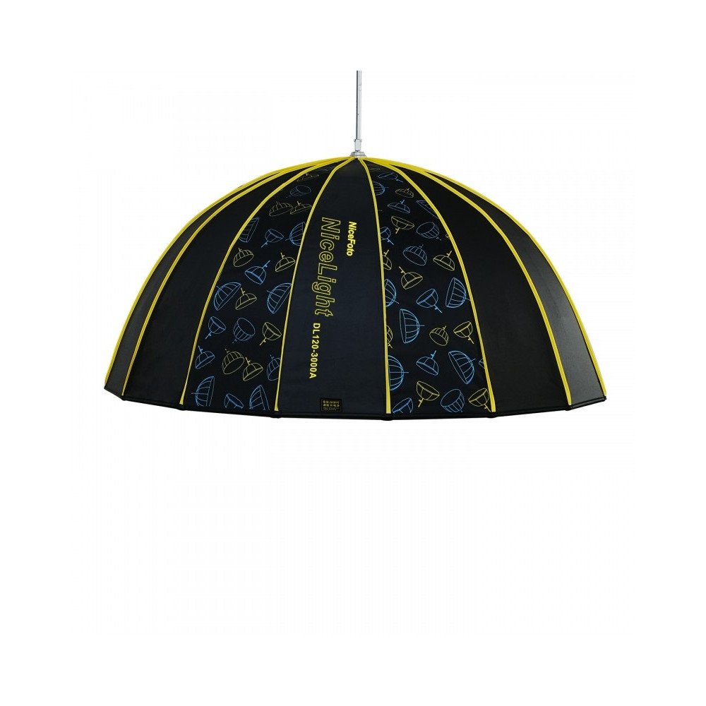 NiceFoto DL120-3000A 300W Bi-Color Umbrella Light(With Grid)