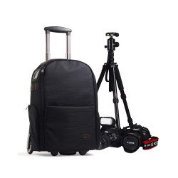 Camera Bag Trolley Case Backpack Photography Bag SLR Bag Casual Digital Backpack Camera