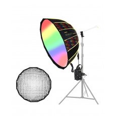 NiceFoto DL80-1000C 100W RGB Umbrella Light(With Grid) NiceFoto DL80-1000C 100W RGB Umbrella Light(With Grid)