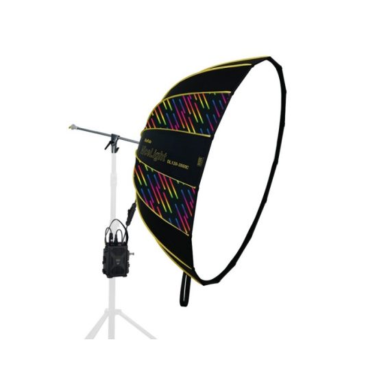 NiceFoto DL120-3000C 300W RGB Umbrella Light(With Grid)