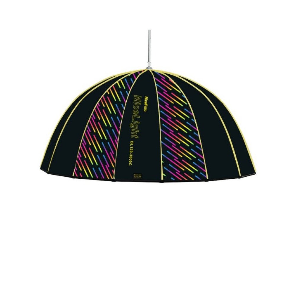 NiceFoto DL120-3000C 300W RGB Umbrella Light(With Grid) NiceFoto DL120-3000C 300W RGB Umbrella Light(With Grid)