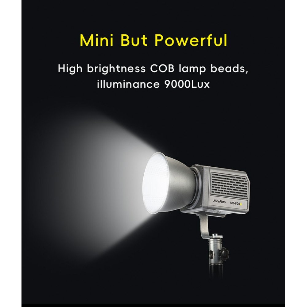 NiceFoto AR-600A Bi-Color Mini Portable LED Video Light Kit NiceFoto AR-600A Bi-Color Mini Portable LED Video Light Kit