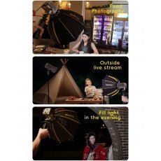 NiceFoto AR-600A Bi-Color Mini Portable LED Video Light Kit NiceFoto AR-600A Bi-Color Mini Portable LED Video Light Kit