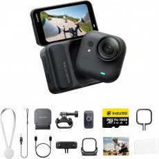 Insta360 GO Ultra Premium Cycling Bundle (Midnight Black)
