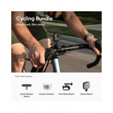 Insta360 GO Ultra Premium Cycling Bundle (Midnight Black)