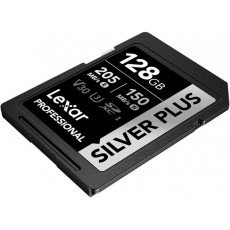 Lexar 128GB SDXC Silver Plus UHS-1 V30
