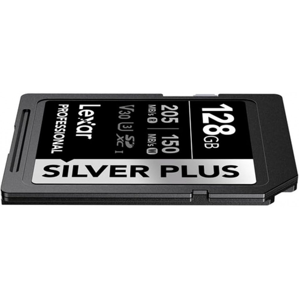 Lexar 128GB SDXC Silver Plus UHS-1 V30