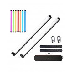 VILTROX K60 2 Kits 20W RGB Tube Light with Grid and Carry Bag VILTROX K60 2 Kits 20W RGB Tube Light with Grid and Carry Bag