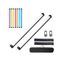 VILTROX K60 2 Kits 20W RGB Tube Light with Grid and Carry Bag