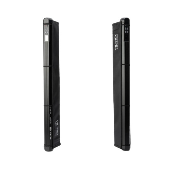 VILTROX K60 2 Kits 20W RGB Tube Light with Grid and Carry Bag