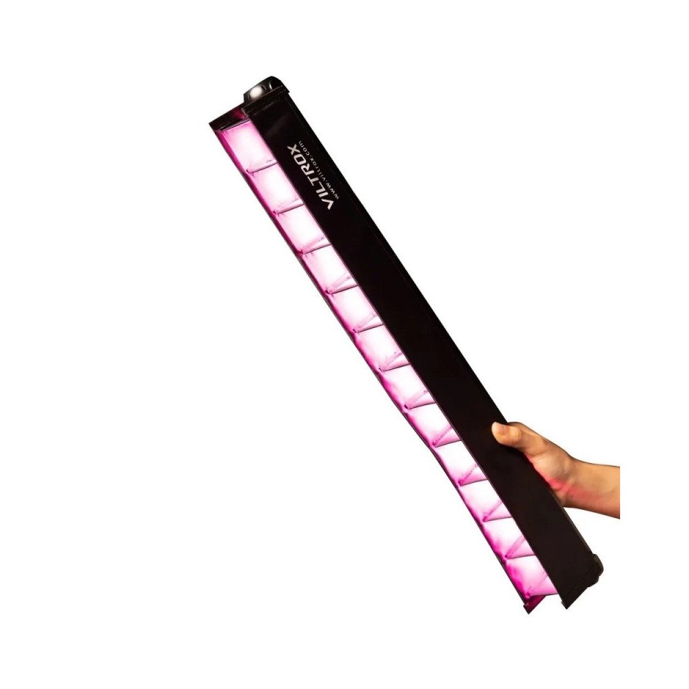 VILTROX K60 2 Kits 20W RGB Tube Light with Grid and Carry Bag VILTROX K60 2 Kits 20W RGB Tube Light with Grid and Carry Bag