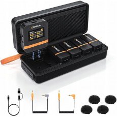 COMICA Vimo Q Mini 4-Person Wireless Microphone ...