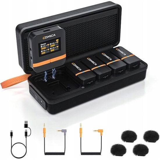COMICA Vimo Q Mini 4-Person Wireless Microphone ...