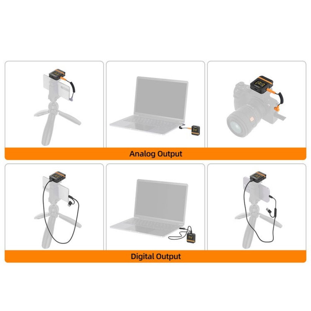 COMICA Vimo Q Mini 4-Person Wireless Microphone ...