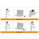 COMICA Vimo Q Mini 4-Person Wireless Microphone ...
