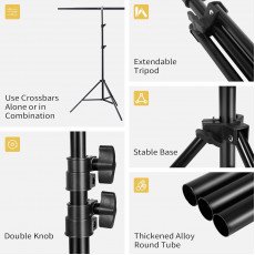 Selens T Type Background Stand 150*200cm / PVC Chroma Stand