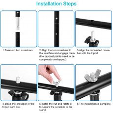 Selens T Type Background Stand 150*200cm / PVC Chroma Stand
