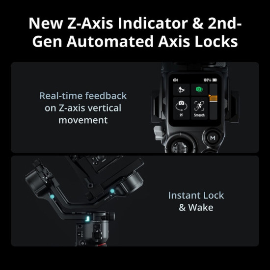 DJI RS 5 Gimbal Combo Kit with AI Tracking Module & Briefcase Handle