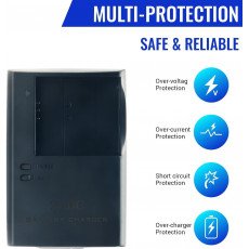 Battery Charger for CB-2LDC PowerShot A2300 A2400 A2500 A2600 A3400 A3500 A4000 ELPH 130 320 SX410 SX400 SX420 SX620 SX720 is HS