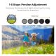 K&F Concept 82mm Nano-X ND2-32 Variable ND+CPL+Black Mist 1/4 3in1 Filter